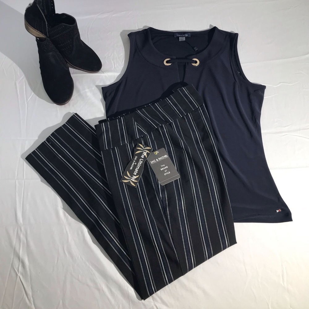 Zac & Rachel Ultimate Fit Pull-on Slacks Sz 8
